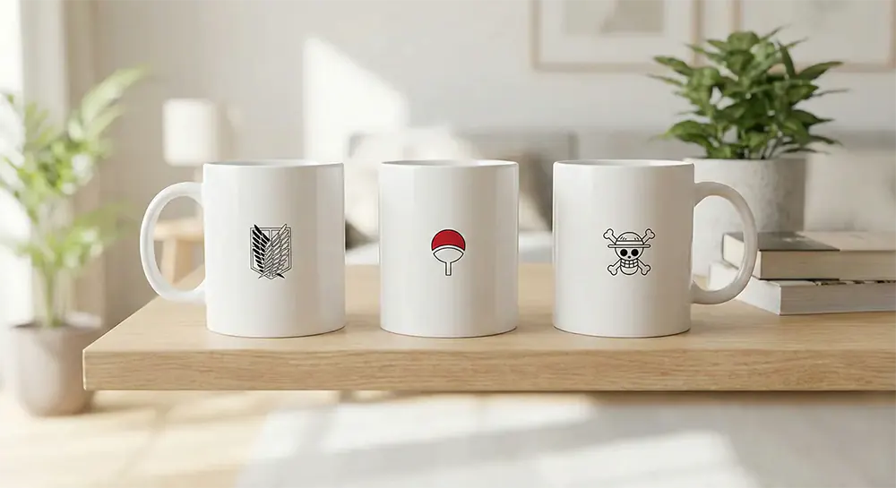 ۱۰ ایده چاپ ماگ برای طرفداران انیمه (طرحهای خاص) 2 نماد "بالهای آزادی" (Wings of Freedom) در اتک آن تایتان، یا نشان "خاندان اوچیها" (ناروتو) و دزدان دریایی "کلاه حصیری" (وان پیس)نماد "بالهای آزادی" (Wings of Freedom) در اتک آن تایتان، یا نشان "خاندان اوچیها" (ناروتو) و دزدان دریایی "کلاه حصیری" (وان پیس)