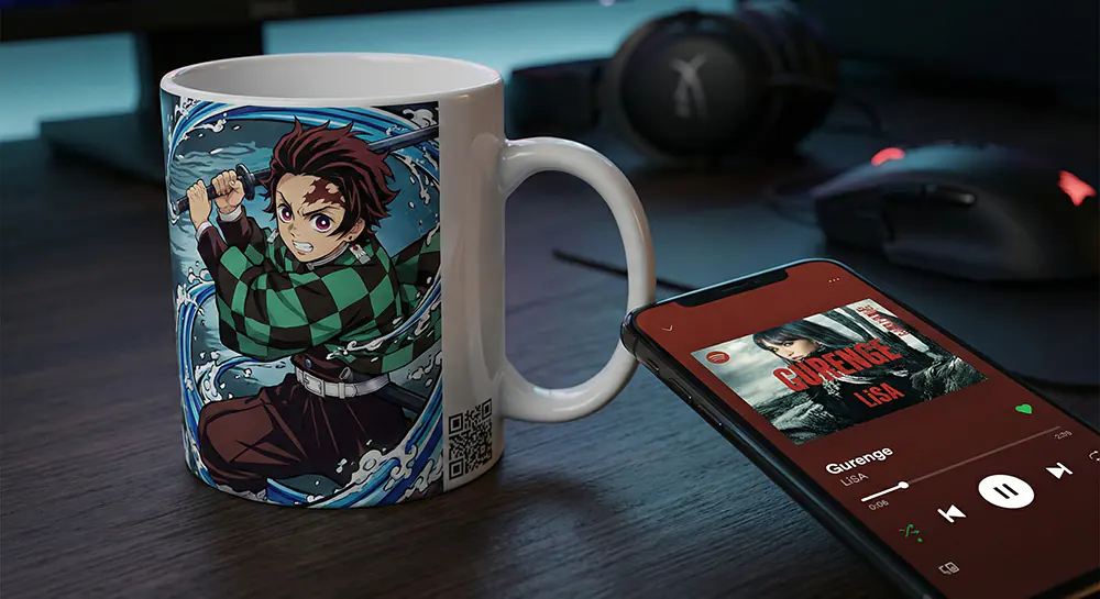 ۱۰ ایده چاپ ماگ برای طرفداران انیمه (طرحهای خاص) 11 آهنگ Gurenge برای ماگ شیطانکش